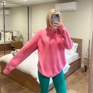 Jacks Surfshop Pink Oversized Sweater
